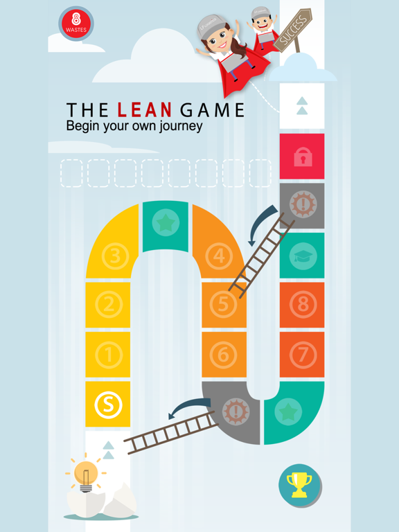 The LEAN Game 포스터