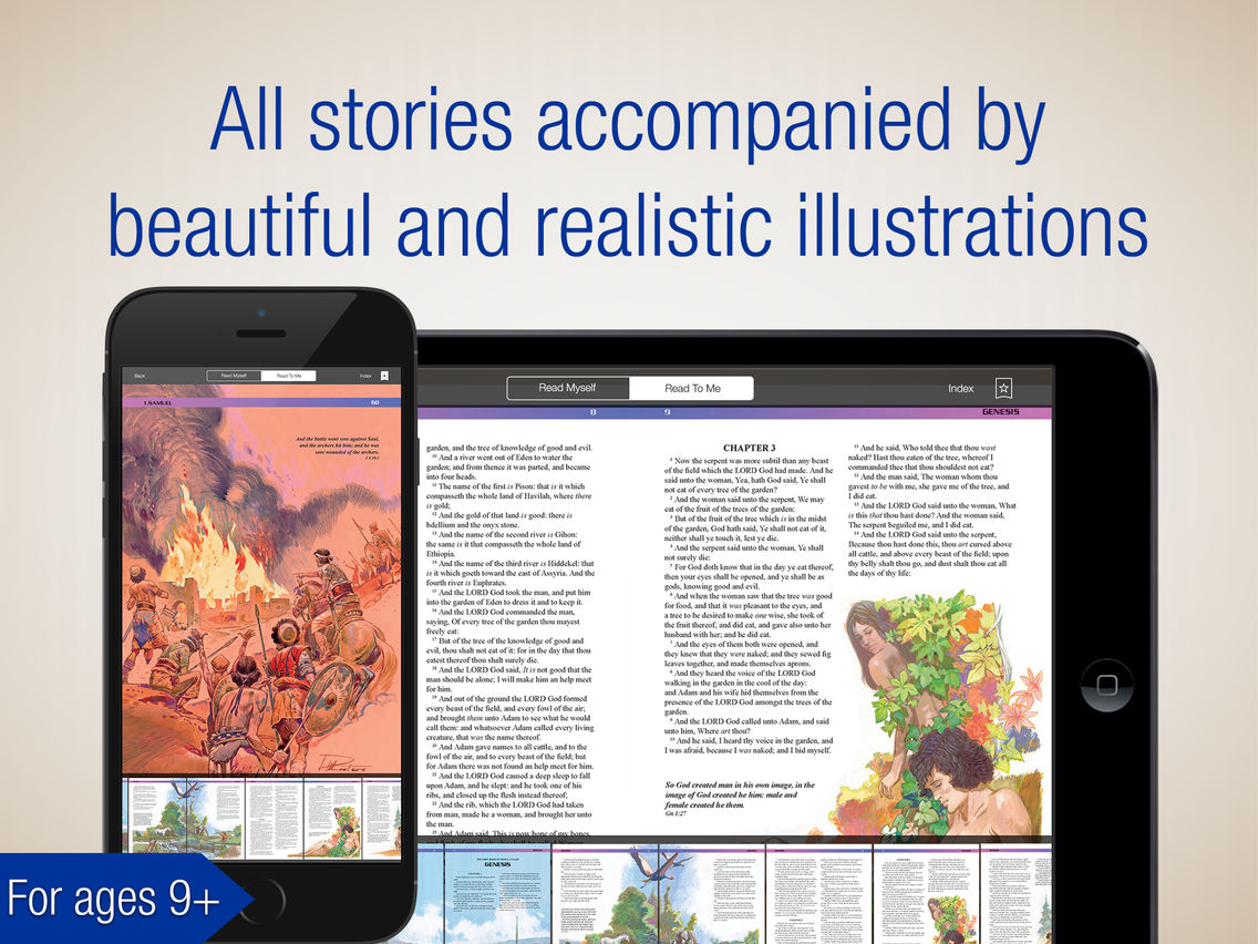 Scripture Text Kjv Image Illustrated KJV Premium - The Complete Illustrated KJV Bible Text and ...
