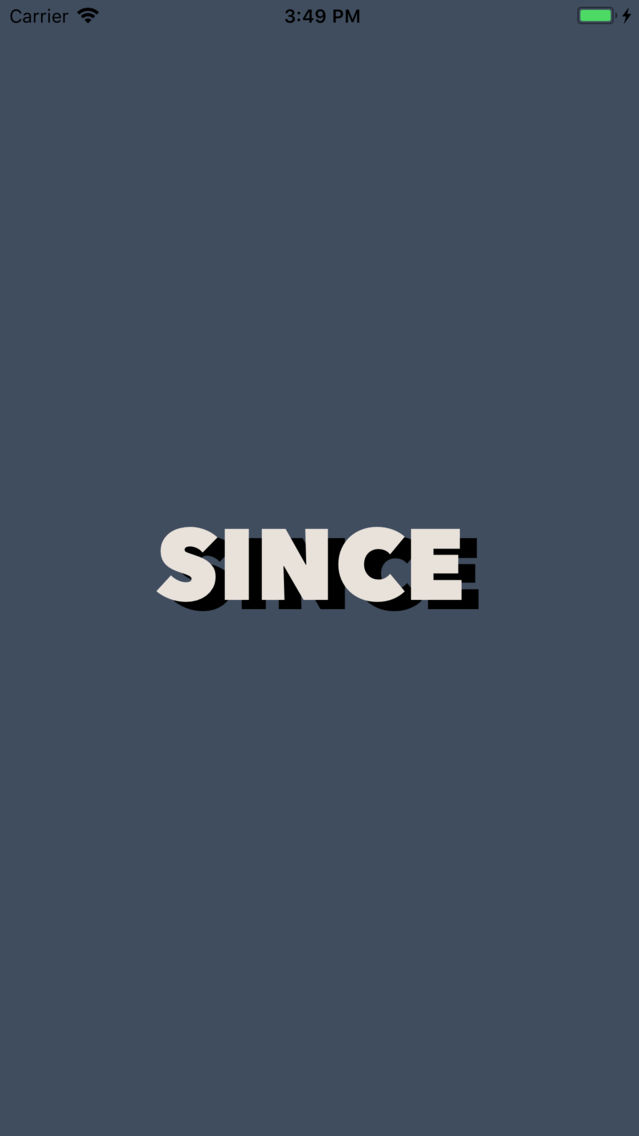 Since poster