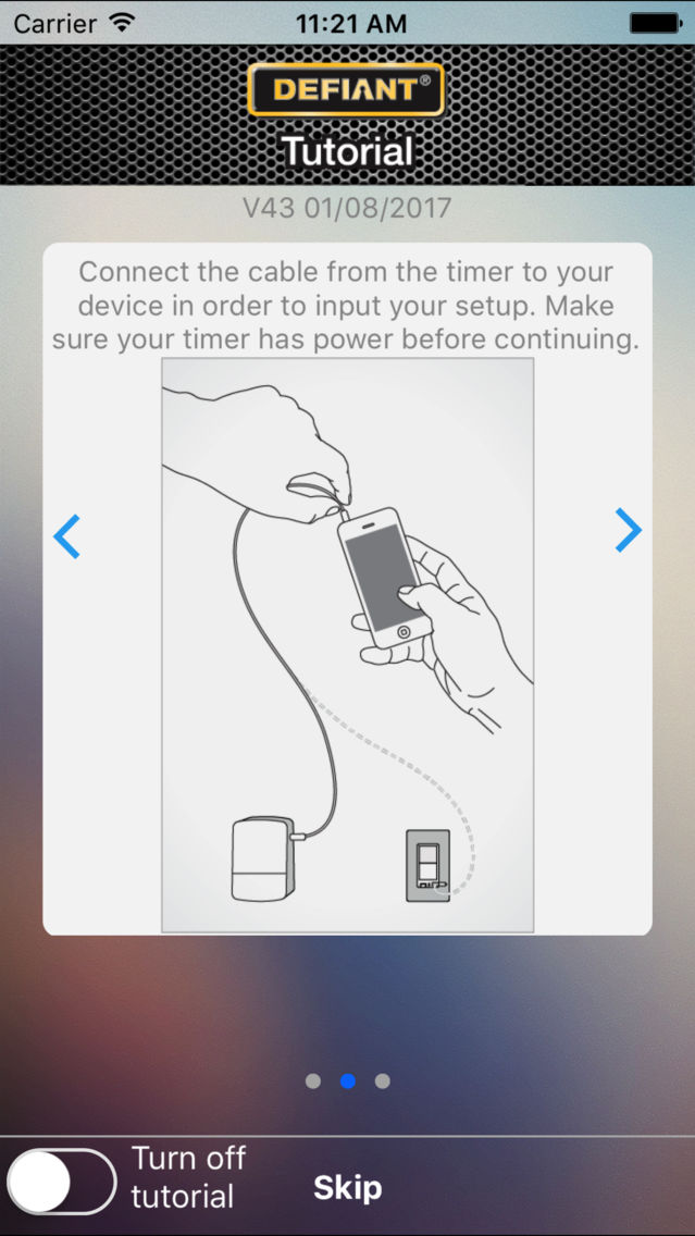 Defiant App Timer poster