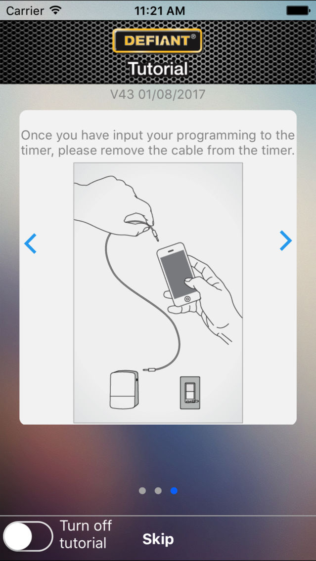 Defiant App Timer poster