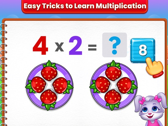 Multiplication Math For Kids poster