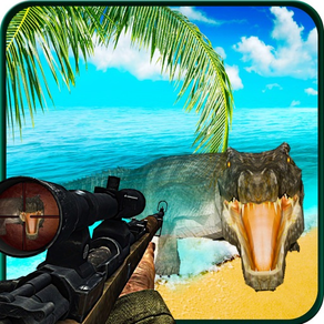 鱷魚攻擊3D模擬器：沼澤攻擊