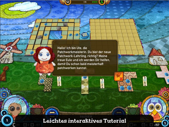 Patchwork Das Spiel Plakat