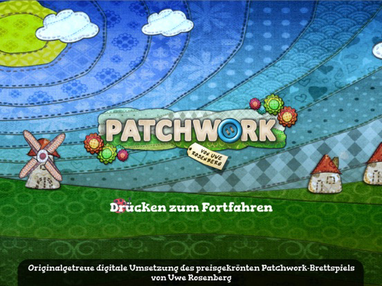 Patchwork Das Spiel Plakat