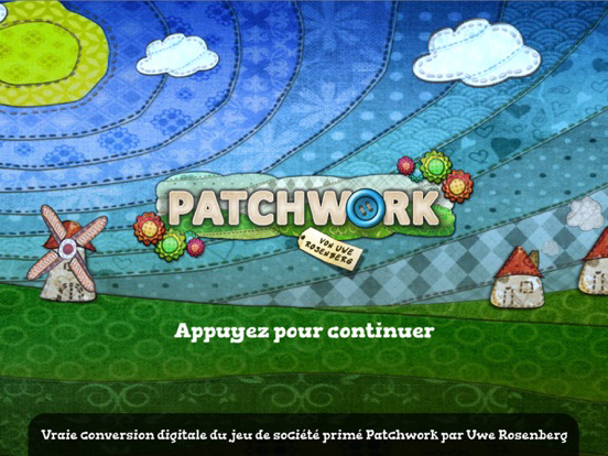 Patchwork Le Jeu Affiche