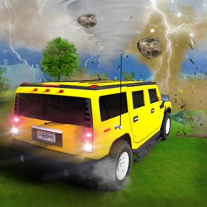 龍捲風獵人冒險 3D：龍捲風遊戲：龍捲風爬山 2023