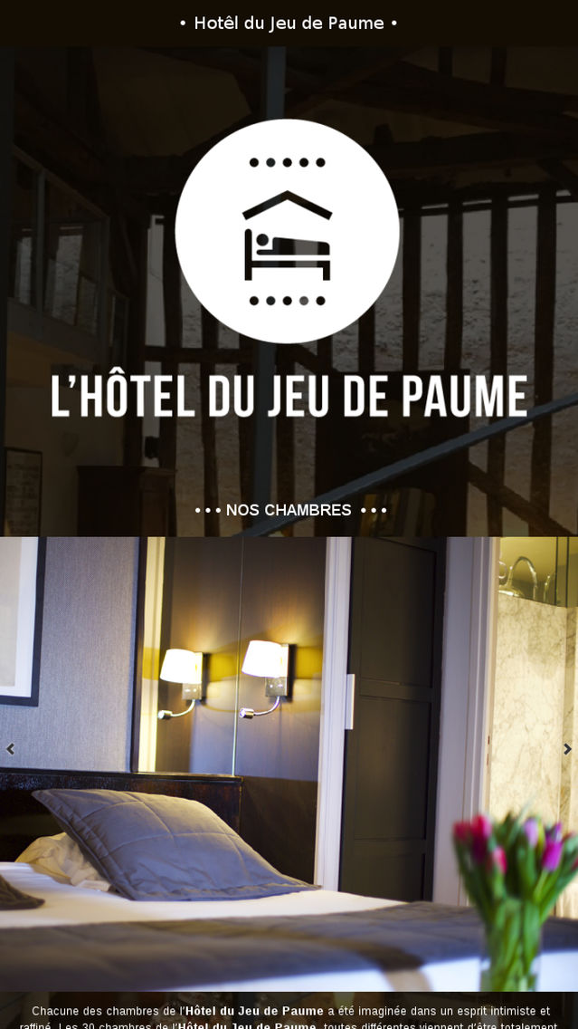 Hotel du Jeu de Paume poster