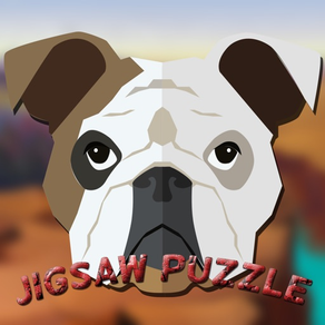 Chien de puzzle histoires jeux de société enfants