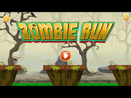 Zombie Run Game : jumping and running games poster