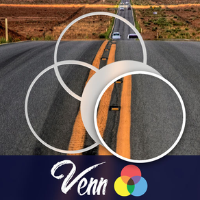 Venn Highways: Overlapping Jigsaw Puzzles