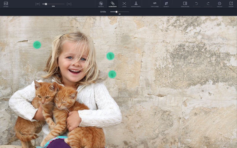 TouchRetouch—Objektentfernung Plakat