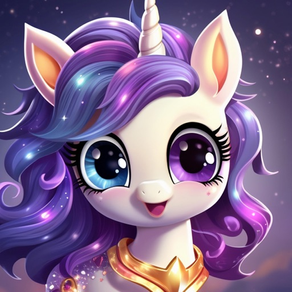 Fluffy Unicorn - Animated