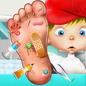 醫生治腳丫子 : 醫生遊戲 & 兒童遊戲