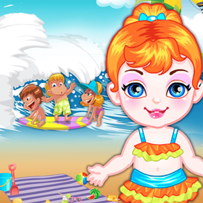 Baby Beach Friends free makeover HD games