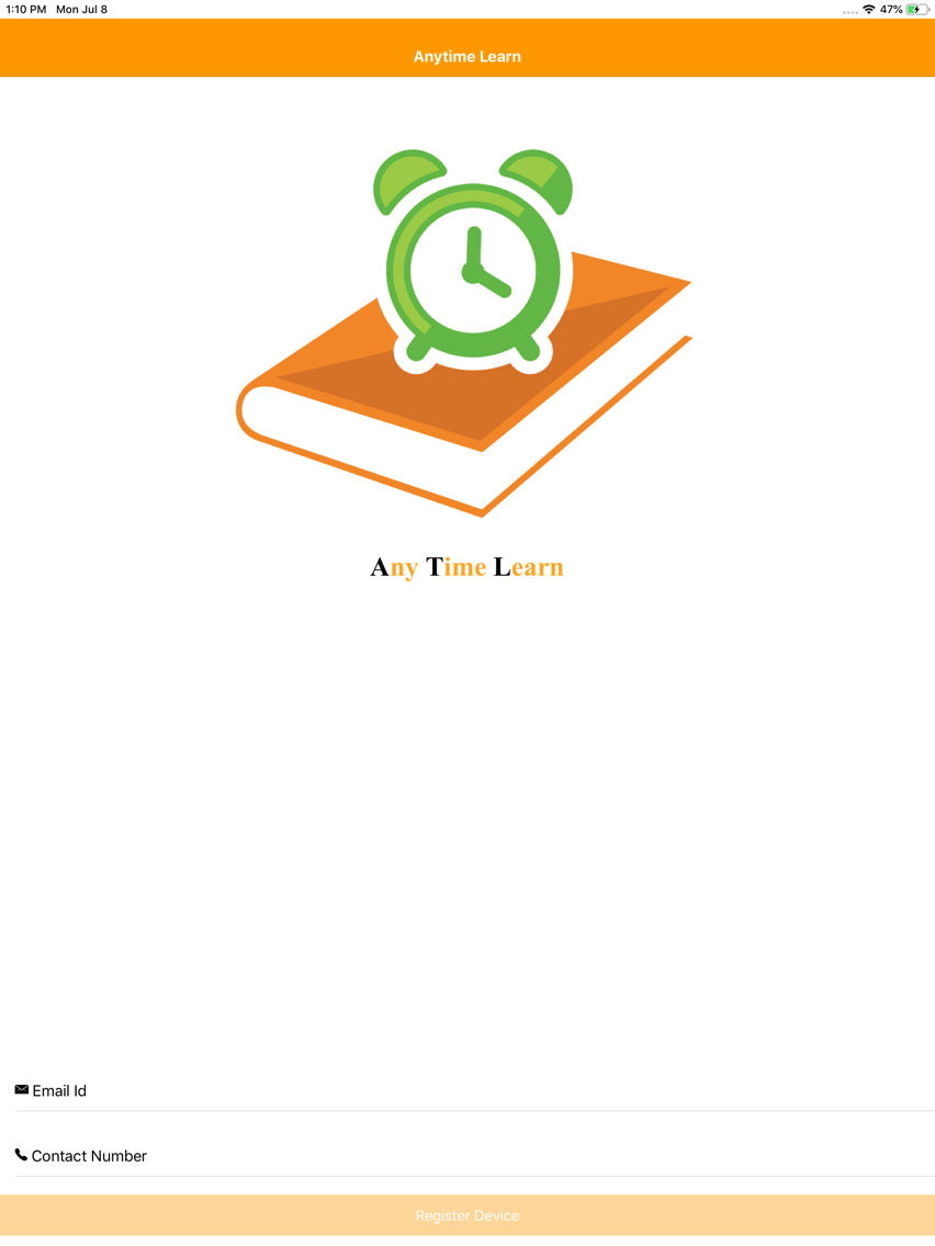 Anytime Learn 海報