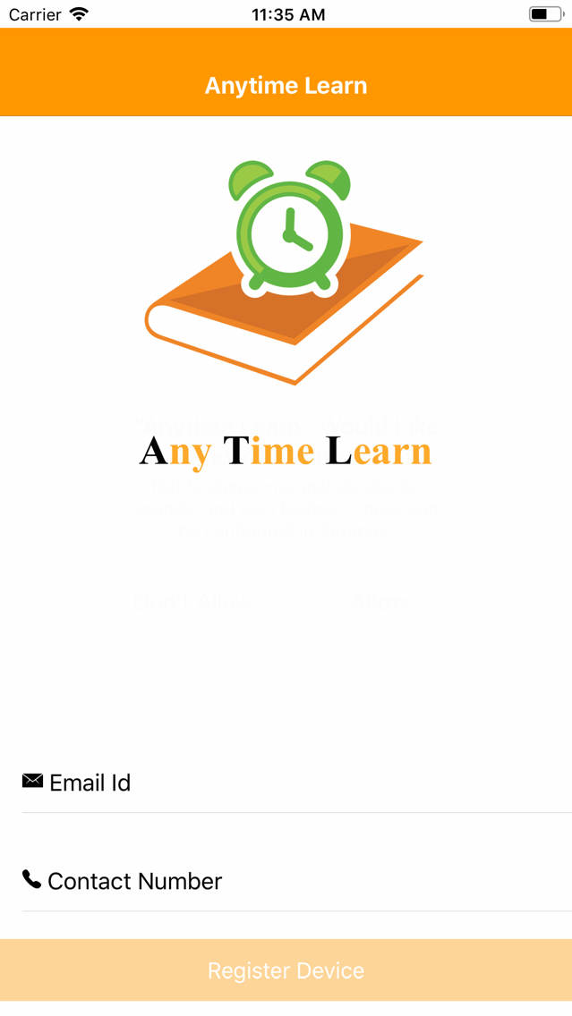 Anytime Learn 海報