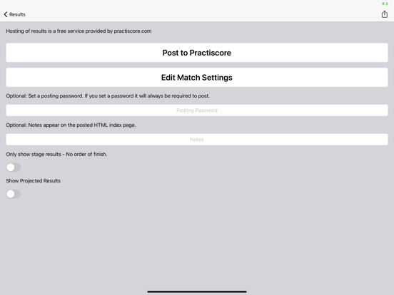 PractiScore poster