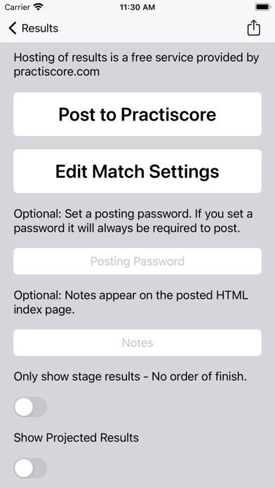 PractiScore poster