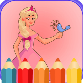 Princess Pony Coloring book for kids
