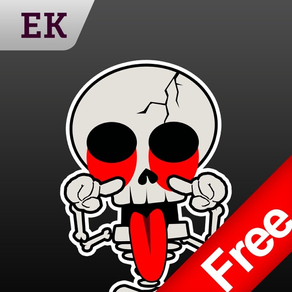 Emoji Kingdom 13  Free Skull Halloween Emoticon Animated for iOS 8