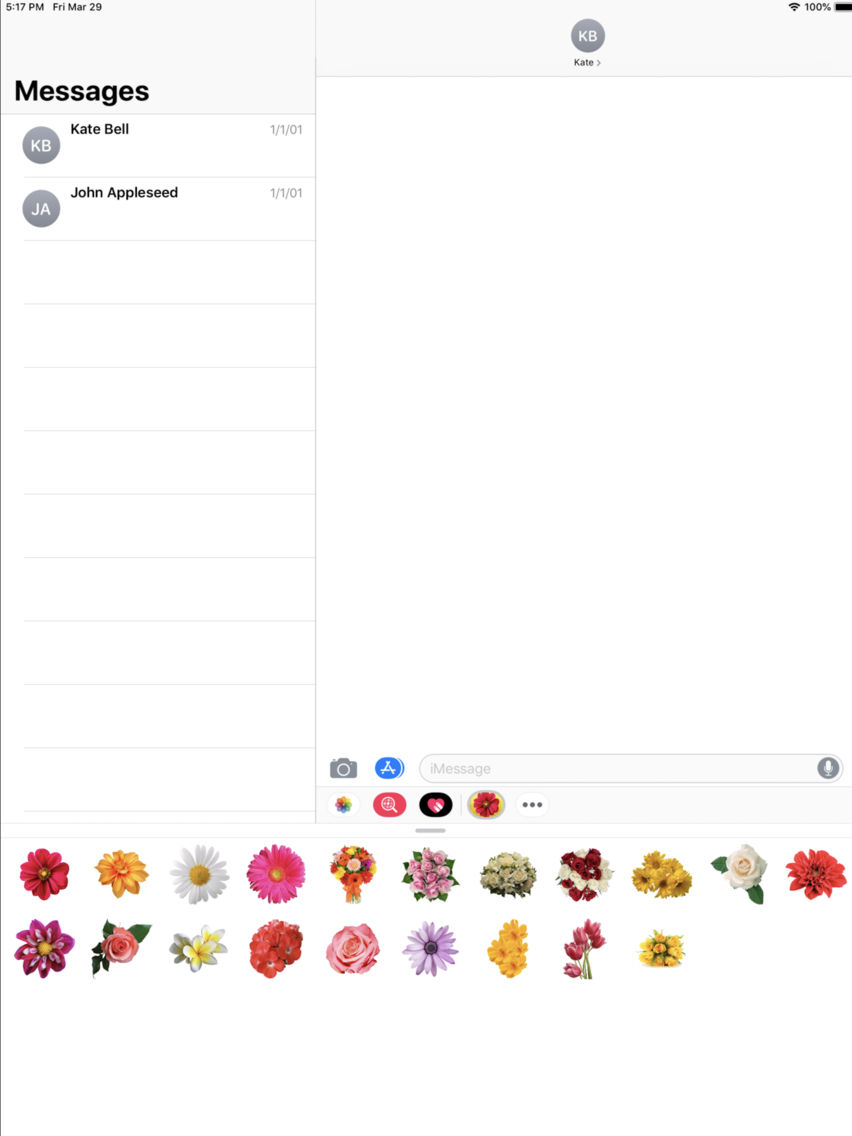 Flowers-Emojis poster