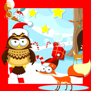 Christmas Animals in The Winter Wonderland: Kids-Game & Tricky Puzzle for My Baby