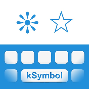 kSymbol - 特殊符號鍵盤