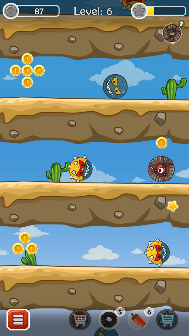 Bouncing ball adventure poster