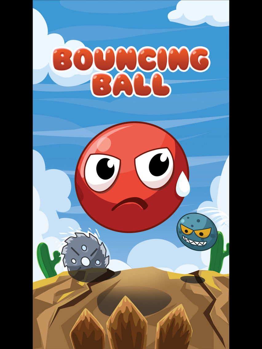 Bouncing ball adventure poster