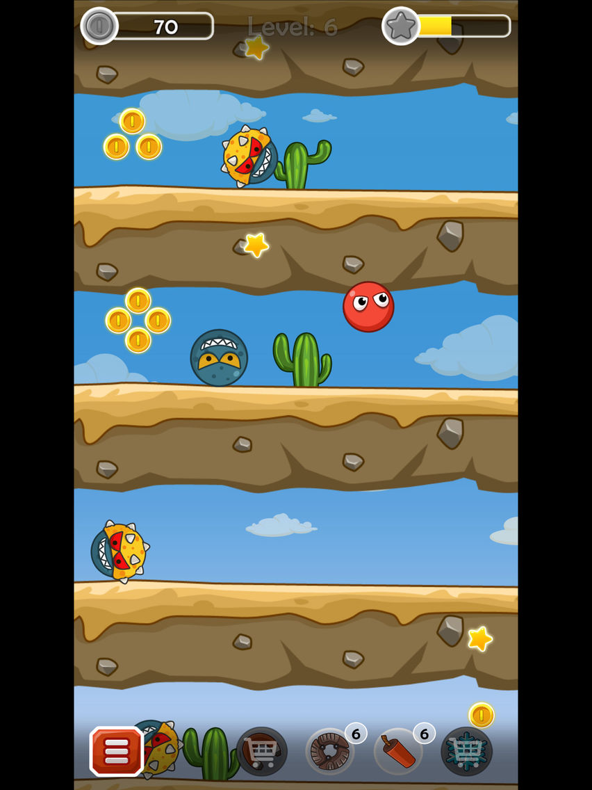 Bouncing ball adventure poster
