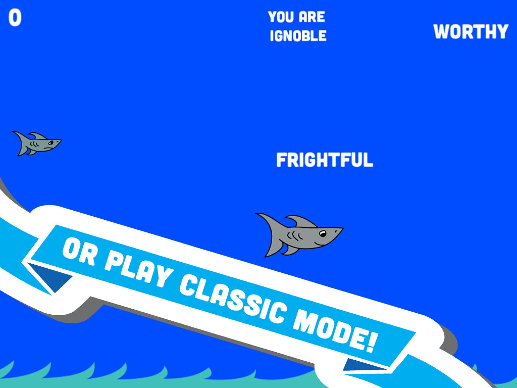 Supportive Shark poster