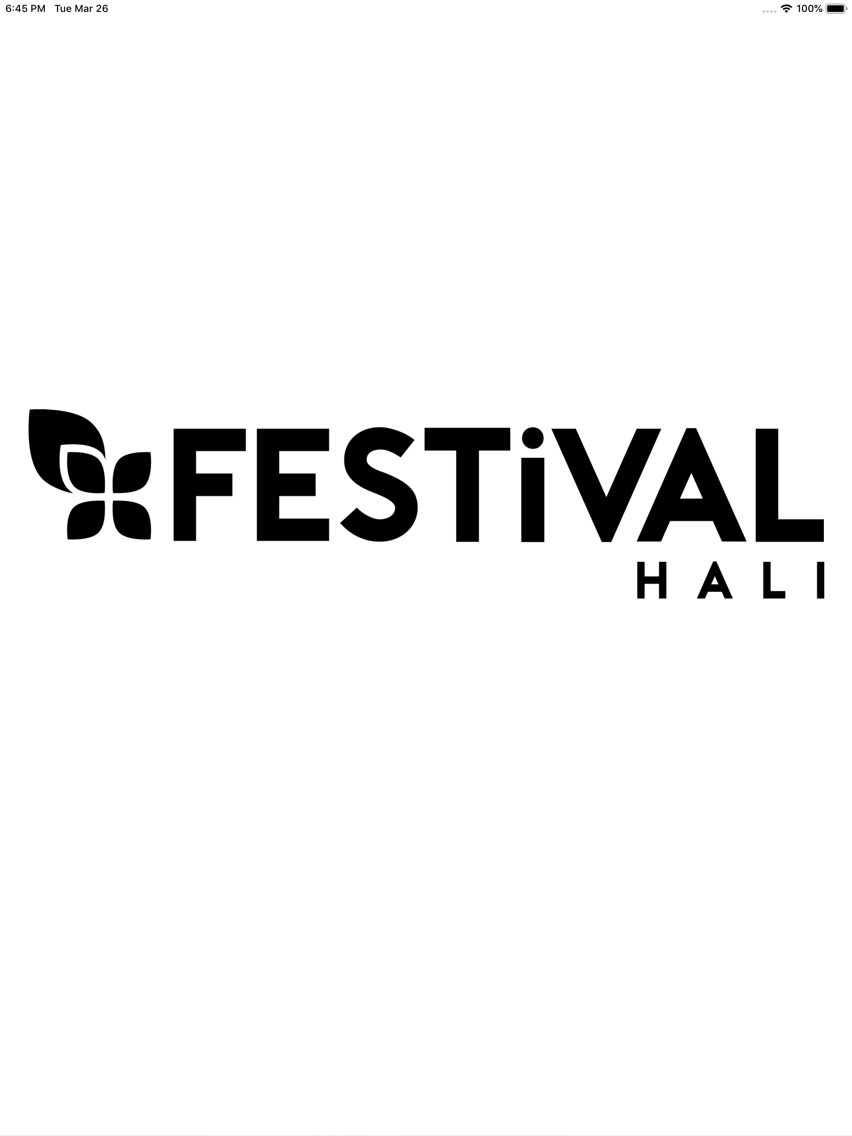 Festival HALI poster