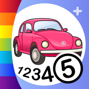 Color by Numbers - Cars +