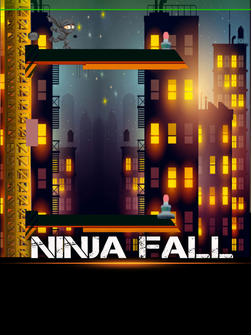 Ninja Man Falling Down 2017 poster