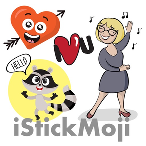iStickMoji - 애니메이션 이모티콘 및 스티커