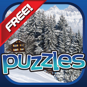 Winter Wonderland Puzzles - Snow, Penguins, Ice Castles and Moutains