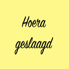 Geslaagd stickers NL