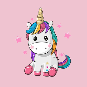 Mignonne Licorne Fonds d'écran