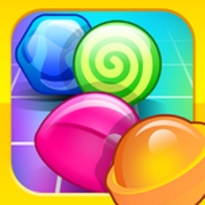 Candy Land Rush! Sweet Sugar Town Matching Puzzle Game