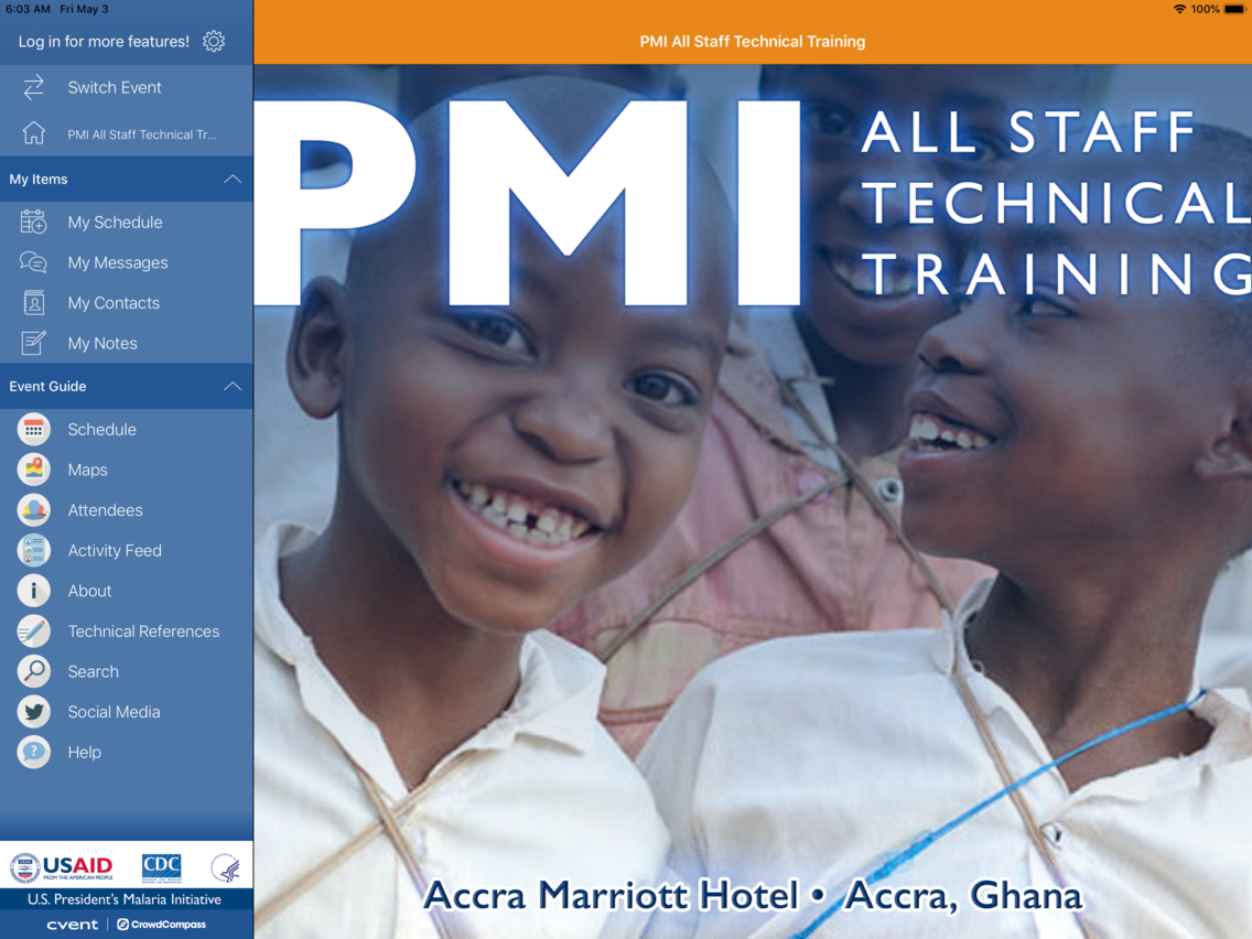 PMI Technical Training poster