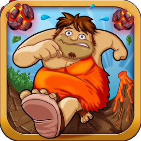 Caveman Jungle Run : A Great Dinosaur Escape Game-Free Edition
