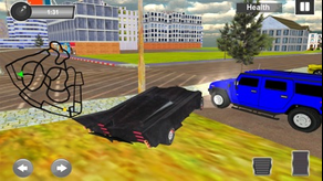 Simulador de conducción de coches de bat reales
