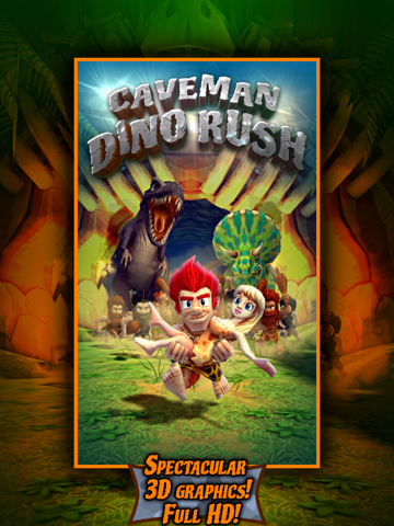Caveman Dino Rush poster