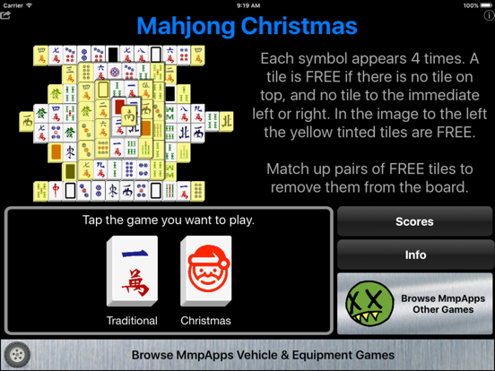 Christmas Mahjong Solitaire poster