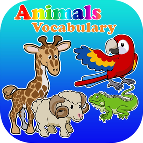 Kids Learn Vocabulary Animals Puzzle