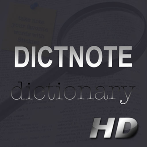 DictNote - English Dictionary with Sticky Notes