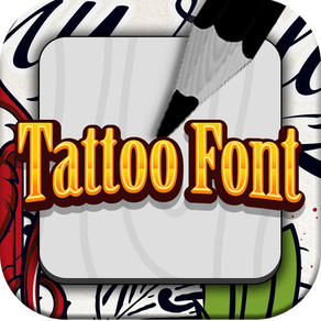 Drawing the Tattoo Fonts Artist Designs