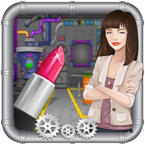 Lipstick Factory – A lipstick design studio & packing simulator game
