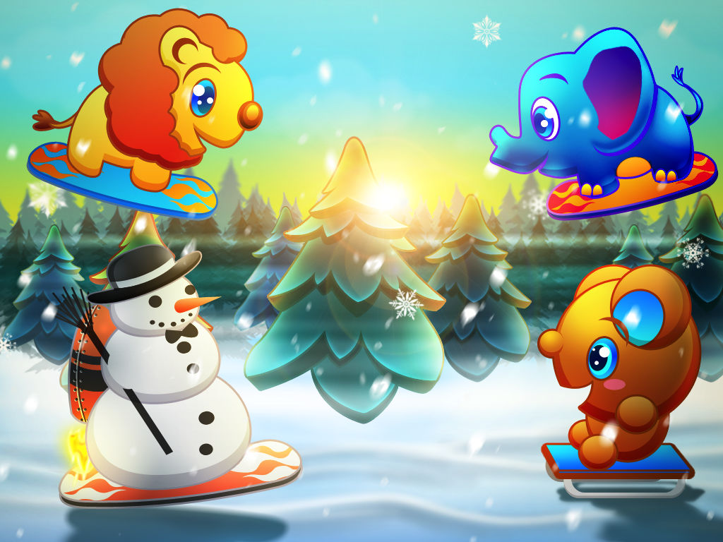 Winter Rescue: Virtual Safari And Snow Fight poster